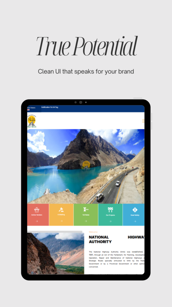 NHA Website Design