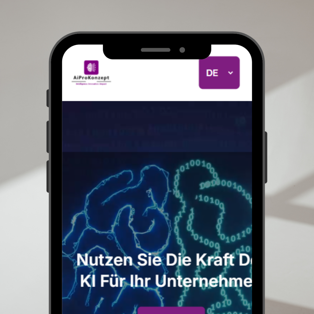 ai pro konzept WEBSITE DESIGN