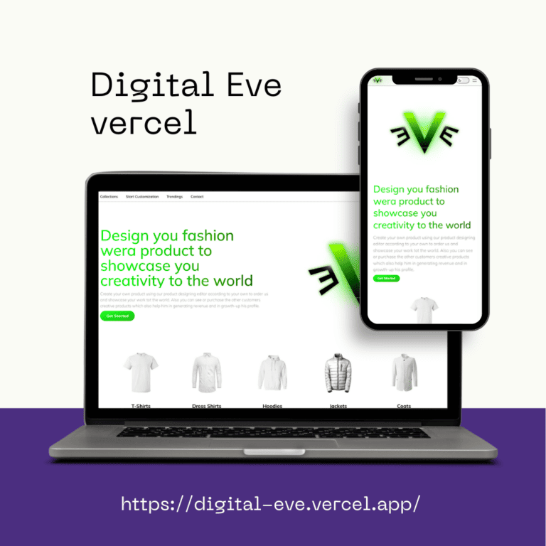 eve website design