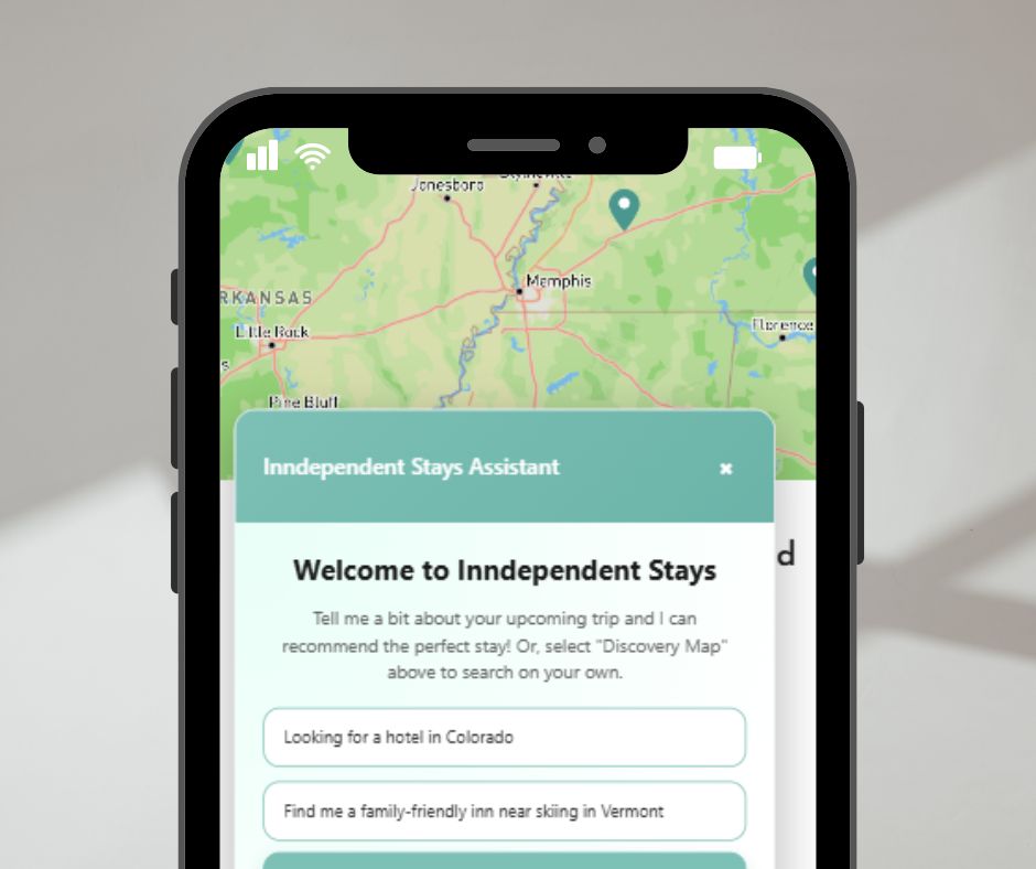 White and Blue Clean Phone Notification Facebook Post